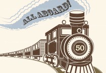 Юбилейный поезд 50