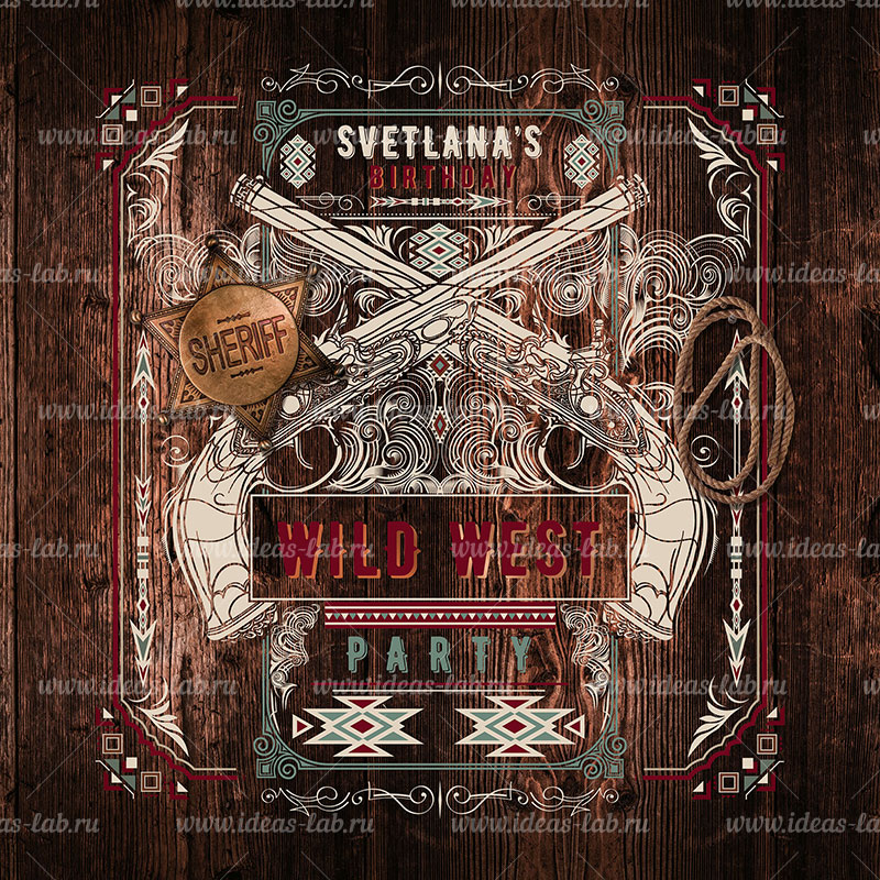 Svetlana Birthday Wild West party